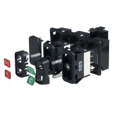 On/Off/On Double-Pole Two Illuminated Three-Position Switch Body - 15A at 28V 0-784-22