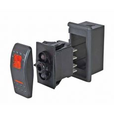 Change Over Double-Pole Two-Illumination Two-Position Rocker Switch Body 0-782-62