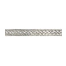 Flat 24mm Wide Tinned Copper Braid - 32/16/0.20mm, 16.0mm², 110A - 10m Coil 0-189-00