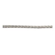 Round 13mm diameter Heavy Duty Tinned Copper Braid - 16/32/0.30mm, 37.0mm², 260A - 10m Coil 0-566-00