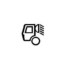 5th Wheel Work Lamp Legend for Single-Illuminated Rocker Switch 0-795-13
