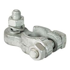 Negative Battery Lighting Terminals with Vertical 5/16" Whitworth Stud, Washer and Nut 6-100-01