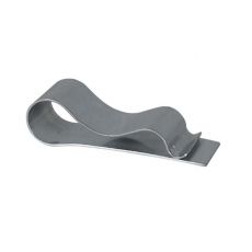 Zinc Plated Spring Steel Chassis Clips - 30 x 12.7mm 0-004-80
