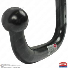 Witter swan neck towbar