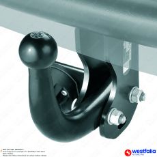 Seat Leon ST 2012 Onwards Westfalia Swan Neck Towbar