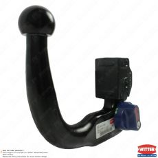 Subaru Legacy Witter Vertical Detachable Towbar