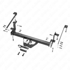 Vauxhall Movano Van FWD 2010 Onwards PF Jones Fixed Flange Towbar