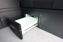 Opened Waeco Mini Fridge