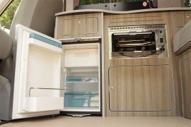 Opened Waeco Fridge