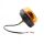 Single Bolt LED Warning Beacon Amber 9-30 Volt PFJLED8A