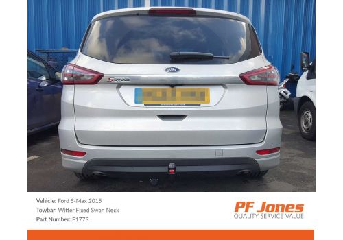 Ford S max 2015 swan neck tow bar witter F177S