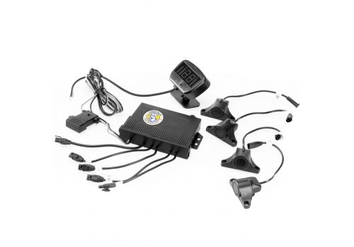 Amber Valley 4 Pot Underslung Reverse Parking Sensors with Display - AVPROX6400KXP