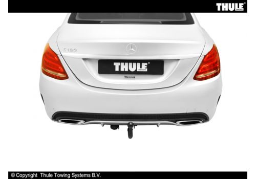 Mercedes C Class Saloon 2014 on Thule Detachable towbar