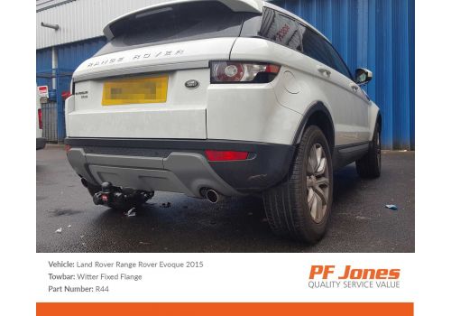 Landrover Evoque 2011 Onwards Witter Flange Towbar