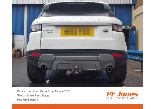 Landrover Evoque 2011 Onwards Witter Flange Towbar