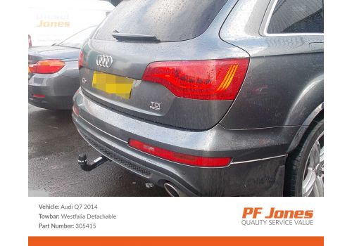 Audi Q7 Westfalia 2006-2015 Detachable Towbar