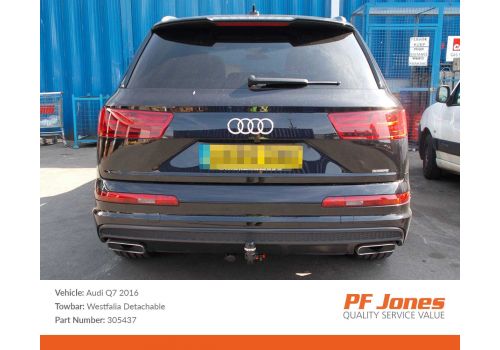Audi Q7 2015 Onwards Westfalia Detachable Towbar