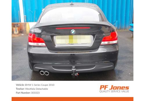 BMW 1 Series Coupe E82 2007-2014 Westfalia Detachable Towbar