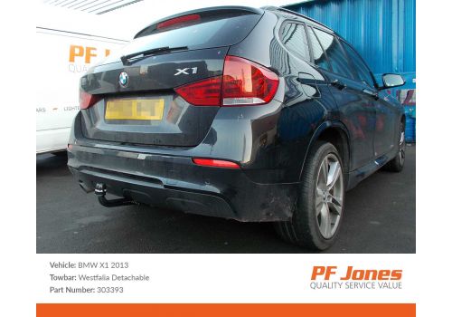 BMW X1 2010 Onwards Westfalia Swan Neck Towbar