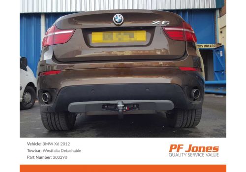 BMW X6 E71 2008-2014 Westfalia Detachable Towbar