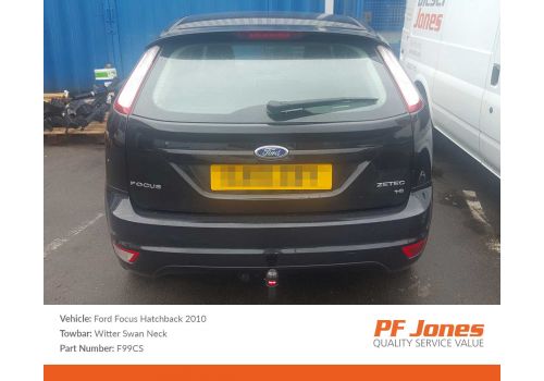 Ford Focus Hatchback 2008-2011 Witter Swan Neck Towbar