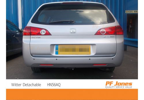 Honda Accord Estate 2006 Detachable Swan Neck Towbar Witter HN56AQ