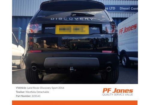 Range Rover Freelander 2 2007 Detachable tow bar bosal 044-323