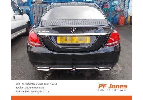 Mercedes C Class Saloon 2014 Witter Detachable tow bar