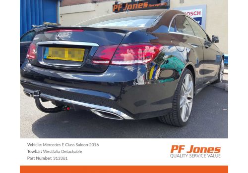 Mercedes E Class Saloon W212 2009-2016 Westfalia Detachable Towbar