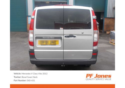 Mercedes Vito/Viano W639 2003-2014 Oris Swan Neck Towbar