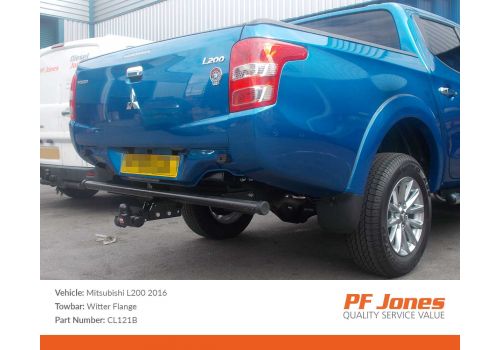 Mitsubishi L200 Towbar Witter Flange 2015 onwards