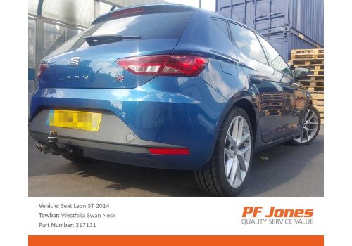 Seat Leon ST 2012 Onwards Westfalia Swan Neck Towbar