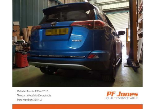 Toyota Rav4 2013 Onwards Westfalia Detachable Towbar