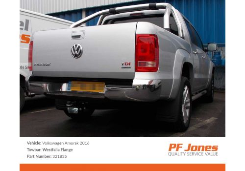 Volkswagen Amarok 2010 Onwards Westfalia Flange Towbar