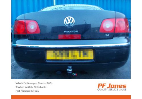 Volkswagen Phaeton 2002-2016 Westfalia Detachable Towbar