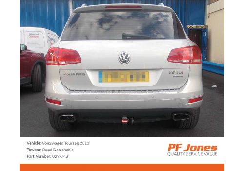 Volkswagen Touareg APV 2010 Onwards Oris Detachable Towbar