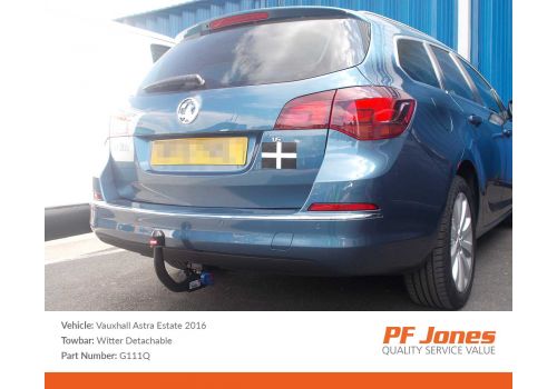 Vauxhall Astra Sports Tourer 2015 Witter detachable swan neck
