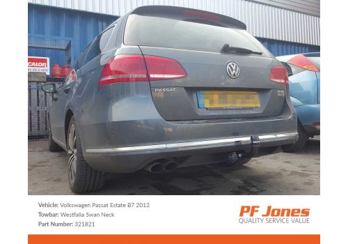 Volkswagen Passat Estate 2012 Fixed Swan Neck Tow Bar Westfalia 32182