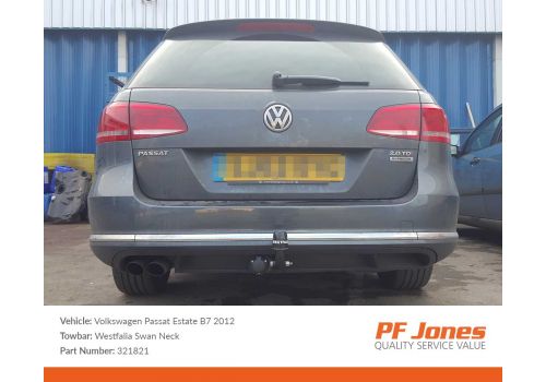 Volkswagen Passat Estate 2012 Fixed Swan Neck Tow Bar Westfalia 32182