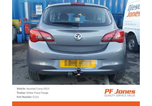 Vauxhall Corsa Hatchback 2014-2019 Witter Flange Towbar