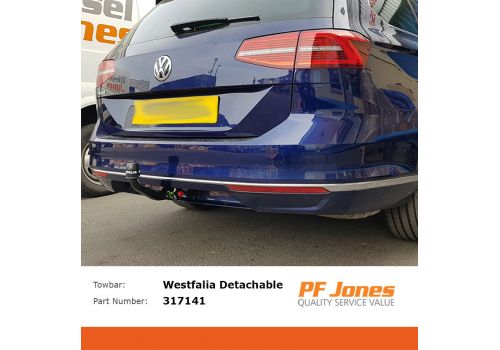 VW Passat 2014 Onwards Westfalia Detachable