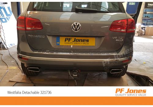 Volswagen Touareg Detachable Towbar