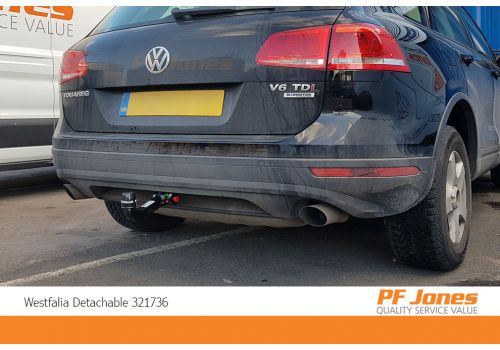 Volkswagen Touareg Westfalia Detachable Towbar