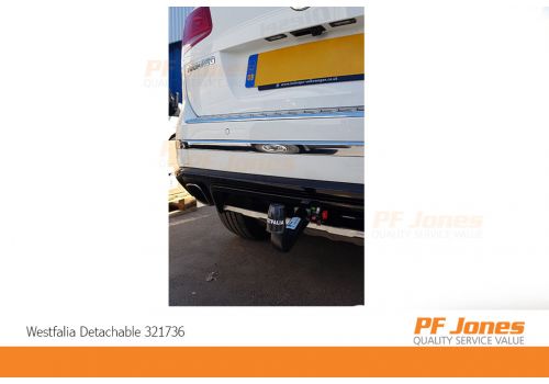 Volkswagen Touareg Westfalia Detachable Towbars