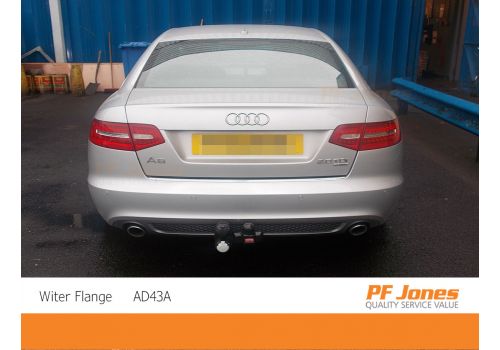 Audi A6 Witter Flange Towbar Low View