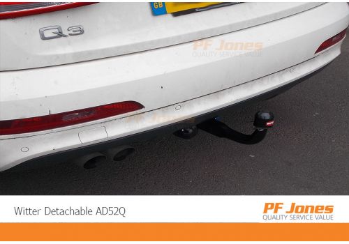 Audi Q3 Witter Detachable Towbars fitting