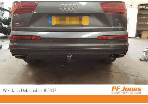 Audi Q7 detachable Westfalia towbars