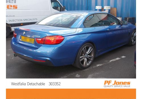 BMW 4 Series Couple Westfalia Detachable Towbar, Side View Neck Removed