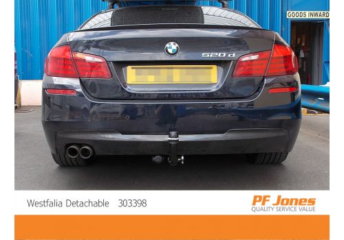 BMW 5 Series Westfalia Detachable Towbar Neck Fitted