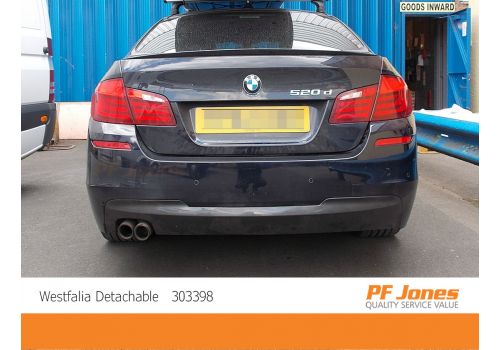 BMW 5 Series Westfalia Detachable Towbar Neck Removed